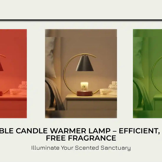 Dimmable Candle Warmer Lamp &ndash; Efficient, Flame-Free Fragrance by@Outfy