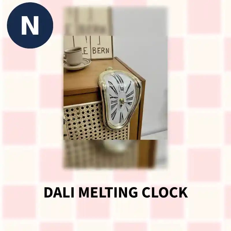 DALI Melting Clock by@Outfy